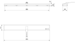 BIOETANOL TARTÁLY 93CM HOSSZÚ-Beépíthető biokandalló-83590 Ft