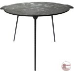 3 Lábú Öntöttvas Grilltárcsa / Sütőtárcsa - Ø 38 cm - Enyhén íves, kerek