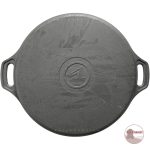 Öntöttvas Pecsenyesütő - Ø 43 cm - Mély, bordás - Image 2