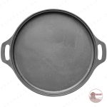 3 Lábú Öntöttvas Sík Grilltárcsa - Ø 43 cm - Mély, Sütőtárcsa / Szeletsütő - Image 2
