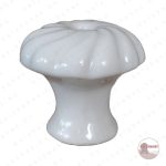 Csere, Pót- Porcelán gomb / fogantyú 40 mm Ø - Kemence ajtókhoz, tűztér ajtókhoz - Image 2