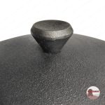 Magyar Öntöttvas Fedő 32 cm - Bográcsfedő, Wok fedő - Image 4