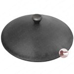 Magyar Öntöttvas Fedő 32 cm - Bográcsfedő, Wok fedő - Image 2