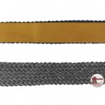 Öntapadós hőálló Kályhaajtó üveg tömítőzsinór 30x4mm Ø Lapos tömítés - Image 3
