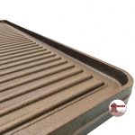 Kétoldalas Öntöttvas Grill-lap 60x40 cm - Magyar Nagy méretű Téglalap Sütőlap - Image 5