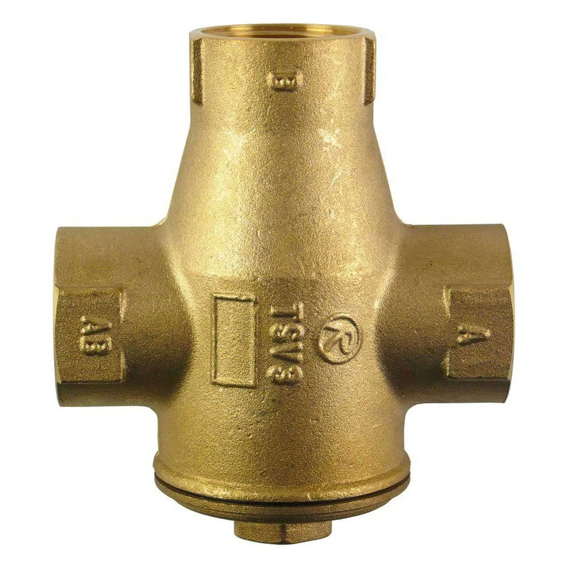 regulus-tsv3b-45-c-termosztatikus-kazanvedo-keveroszelep Regulus TSV3B 45 °C háromutas termosztatikus kazánvédő keverőszelep, 1" belső menet - Image 1