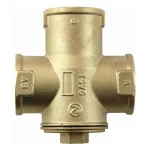 Regulus TSV5B 45 °C háromutas termosztatikus kazánvédő keverőszelep, 5/4" belső menet