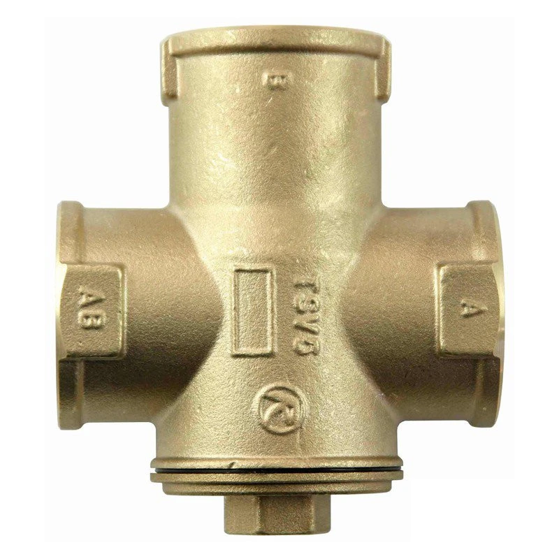 regulus-tsv5b-45-c-termosztatikus-kazanvedo-keveroszelep Regulus TSV5B 45 °C háromutas termosztatikus kazánvédő keverőszelep, 5/4" belső menet - Image 1